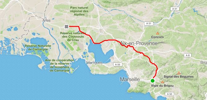 6° Giorno da Aubagne a Saint Martin de Crau